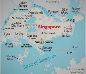 How far is Singapore from Maldives by plane